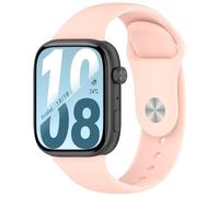 xhKJO Silicone Cinturini per Honor Watch X5I Strap, Cinturino per Orologi Chiusura a scatto Strap Cintura Bracelets Cinturini di Ricambio per Honor Watch X5I Accessori (rosa chiaro)