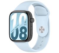 xhKJO Silicone Cinturini per Honor Watch X5I Strap, Cinturino per Orologi Chiusura a scatto Strap Cintura Bracelets Cinturini di Ricambio per Honor Watch X5I Accessori (azzurro)