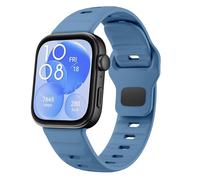 xhKJO Silicone Cinturini per Huawei Watch Fit 5 Pro Strap, Cinturino per Orologi Chiusura a scatto Strap Cintura Bracelets Cinturini di Ricambio per Huawei Watch Fit 5 Accessori (blu)