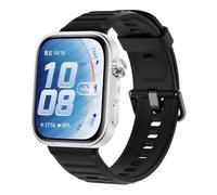xhKJO Silicone Cinturini per Huawei Watch Fit 5 Strap, Cinturino per Orologi Chiusura a scatto Strap Cintura Bracelets Cinturini di Ricambio per Huawei Watch Fit 5 Pro Accessori (nero)