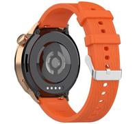 xhKJO Silicone Cinturini per Oppo Watch X3 Mini Strap, Cinturino per Orologi Chiusura a scatto Strap Cintura Bracelets Cinturini di Ricambio per Oppo Watch X3 Mini Accessori (arancione)