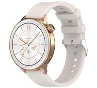xhKJO Silicone Cinturini per Oppo Watch X3 Mini Strap, Cinturino per Orologi Chiusura a scatto Strap Cintura Bracelets Cinturini di Ricambio per Oppo Watch X3 Mini Accessori (beige)