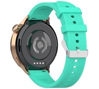 xhKJO Silicone Cinturini per Oppo Watch X3 Mini Strap, Cinturino per Orologi Chiusura a scatto Strap Cintura Bracelets Cinturini di Ricambio per Oppo Watch X3 Mini Accessori (verde)