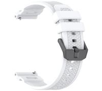 xhKJO Silicone Cinturini per Ticwatch Pro 5 Enduro Strap, Cinturino per Orologi Chiusura a Scatto Strap Sportivo Bracelets Cinturini di Ricambio per Ticwatch Atlas Accessori (bianco)