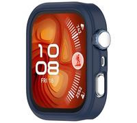 xhKJO Silicone Cover per Huawei Watch Fit 4 Pro Custodia Case, Morbida TPU Funda Protettivo Case Skins Copertura Resistente Shell, SmartWatch Shell per Huawei Watch Fit 4 Pro Accessori (blu navy)