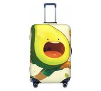 XHMKGGYBZ Neat Lemon Slices Array - Copertura elastica per valigie, 4 dimensioni, antigraffio e antimacchia, copertura per bagagli lavabile, Celebrazione del calcio dell'avocado, XL