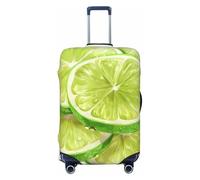 XHMKGGYBZ String Of Persimmons - Copertura elastica per valigia, 4 dimensioni, resistente ai graffi e alle macchie, copertura per bagagli da portare con sé, lavabile, Gocce di rugiada a fette di, M