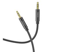 XHoco - Cavo audio (UPA19) - Jack 3,5 mm a Jack 3,5 mm - 1 m - Nero KP27173