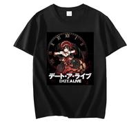 xhomeshop Anime Date A Live Graphic T Shirt Tokisaki Kurumi Nightmare Manica Corta Estate Vintage Tees Tops