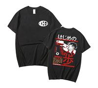 xhomeshop Anime Hajime No Ippo The Fighting T-Shirt Ippo Makunouchi Pullover Estivo Ippo Makunouchi T-Shirt Fighting Spirit Tee Felpe Cosplay