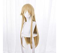 XHSDOZD Parrucca Cosplay Anime Blue Period Ryuji Ayukawa Parrucca，Brown-Yellow Long Parrucca Cosplay，con Rete per Parrucca Gratuita，per Festa Carnevale Halloween Cosplay Parrucca
