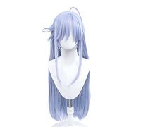 XHSDOZD Parrucca Cosplay Anime Eighty Six Lena Vladlena Milize 86 Lena Parrucca,Blue Long Parrucca Cosplay,con Rete per Parrucca Gratuita,per Festa Carnevale Halloween Cosplay Parrucca