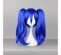 XHSDOZD Parrucca Cosplay Anime Kagerou Project Takane Enomoto Parrucca，Two Ponytail Blue Parrucca Cosplay，con Rete per Parrucca Gratuita，per Festa Carnevale Halloween Cosplay Parrucca(Color:Style 2)