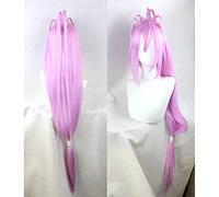 XHSDOZD Parrucca Cosplay Anime Touken Ranbu Online Sengo Muramasa Parrucca，Pink Long Parrucca Cosplay，con Rete per Parrucca Gratuita，per Festa Carnevale Halloween Cosplay Parrucca