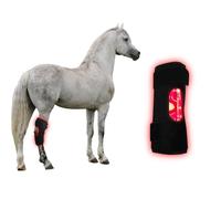 XHSMYXGS Terapia della Luce Rossa per Il Ginocchio Posteriore del Cavallo, Involucro Portatile indossabile per la Terapia a infrarossi, per Il Recupero delle articolazioni e dei Muscoli equini (Left)