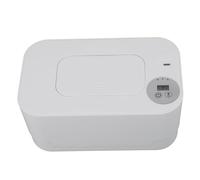 XHTLLO Scaldasalviette con Luce Notturna, Porta Salviette per Neonati Portatile USB con Temperatura Regolabile, Dispenser Ricaricabile e Multifunzionale per Salviette Umidificate (White)