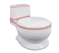 XHTLLO Sedile Per Vasino Per Bambini Portatile Regolabile, WC Per Bambini Ergonomico E Sicuro con Vasino Rimovibile, Design Confortevole Antiscivolo Per La Casa E Il Viaggio(Il più rosa)