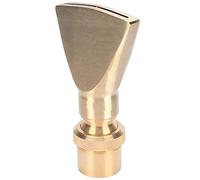 XHTLLO Ugello per Fontana d'Acqua a Getto Stretto in Ottone, Irrigatore per Stagno Regolabile per Piscina da Giardino, Parchi Divertimenti, Musei(1 inch)