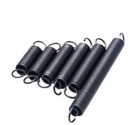Xhuan-Molle di compressione Wire Diameter 0.6mm Expansion Springs Tension Spring Open Hook Spring Pullback Spring Length 15-60mm, 10pcs, Robusto multiuso(60mm,6mm)