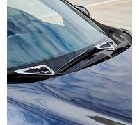 XhuangTech 1 coppia di pressori per tergicristallo per auto, braccio spoiler ala universale in plastica ABS premium per decorazione esterna, accessori per parti di ricambio per parabrezza per auto