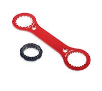Xhuidz Lega di Alluminio BB Chiave,Chiave per guarnitura per Mountain Bike,Strumento per Chiave BB, TL-FC32 25 24 Dub/TL-FC32 Strumento di Riparazione Adattatore.