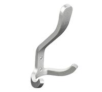 XHURWDZ643KM Ingresso Ganci in alluminio montati a parete, portapacchi pesanti, grucce, porta, vestiti, cappotti, cucina, bagno, organizer for hardware sospeso Appendini da Muro(Silver)