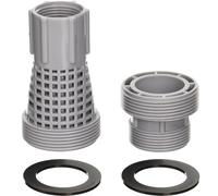 XhWser 14K8001 Kit adattatore filtro a sabbia lungo corto con guarnizione per attrezzature pompa piscina compatibile con Bestway Intex
