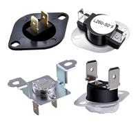 XhWser DC47-00016A - Kit di fusibili termici per asciugatrice con fusibile DC96-00887A, termistore DC32-00007A, termostato DC47-00018A per essiccatori 2074129 WP35001193 compatibile con Kenmore LG