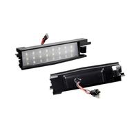 XHYFFSS lampada indicatore laterale 2 Pezzi LED Numero Luce Targa Bianca Per Camry Per Solara 1999-2008 Per Yaris MK1 (XP10) 1999-2004 Per Vitz Per Echo Luce segnale dinamico