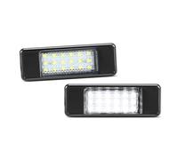 XHYFFSS lampada indicatore laterale 2 Pezzi Per Benz Per Vito Per Viano W639 2003-2014 Per Sprinte W906 2006-2018 Numero LED Bianco Luce Targa Luce segnale dinamico