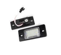 XHYFFSS lampada indicatore laterale 2 Pz Numero LED Luce Targa Lampada Senza Errori Per VW Per Bora Per Golf 4 5 Per Passat Per Tiguan Per Touareg Mk1 1J5943021A 1J5943021D Luce segnale dinamico