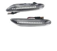 XHYFFSS lampada indicatore laterale Dinamica Fender Luce Indicatore Laterale Per B&MW E60 E61 E90 E91 E87 E81 E83 E84 E88 E92 E93 E82 E46 1 3 5 Luce segnale dinamico(Crystal type B)