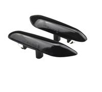 XHYFFSS lampada indicatore laterale Lampada Laterale Sequenziale Dinamica Che Scorre Trasparente Per B&MW E46 E60 E61 E81 E82 E83 E84 E87 E90 E91 E92 E93 Luce segnale dinamico(Socket 2 Black)
