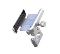 XHYFFSS Supporto per navigatore GPS Per Forza 125 250 300 350 750 Moto Supporto Telefono Mobile Navigatore GPS Specchietto Retrovisore Staffa Manubrio(Sliver1)