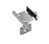 XHYFFSS Supporto per navigatore GPS Per R6 Per R1 Per R125 250 2013-2023 Manubrio Motociclo Supporto Telefono Mobile GPS Basamento Staffa Per Ya&maha Per YZF Per R3 Per R25(Handlebar Holder Silver)