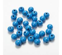 XHYXWN 100 Pezzi di Perline di Legno da 12 mm, Perline di Legno Rotonde Colorate, per Creare Braccialetti di Perline Fai da Te, collane, Orecchini e Portachiavi