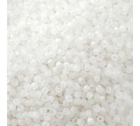 XHYXWN 1000 Pezzi di Perline di Vetro Smerigliato Trasparente da 4 mm, Perline Rotonde Colorate per l'infilatura, per la creazione di Gioielli Fai da Te Fatti a Mano, bracciali, collane, Orecchini