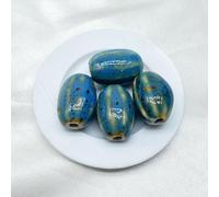 XHYXWN 20/30/50 Pezzi 16 mm Perline sfuse in Ceramica Colorata Vintage, Perline distanziatrici in Ceramica Smaltata, per collane, bracciali, Accessori Fai da Te con Ciondolo
