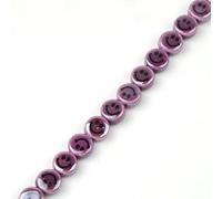 XHYXWN 30/50/100 Pezzi Perline di Porcellana da 10 mm a Forma di Faccina Sorridente, Perline di Ceramica Colorate a Forma di Faccina Sorridente, per Accessori Fai da Te per Gioielli con ciondoli