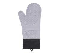 XHZMDWOU Guanti Barbecue Grigliare 1 Paio di Guanti Resistenti al Calore in Silicone da Cucina for Barbecue, Forno A Microonde E Cottura al Forno Guanti da Forno Professional(G-Checkered Pattern)