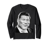 XI Jinping Meme Divertente Faccia Giga XI Meme del Presidente Cinese Maglia a Manica