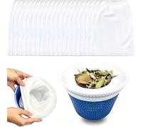 XIABYAYU 40 Pezzi Calzini da Skimmer per Piscina, Calzini Skimmer Piscina, Calze da Filtro per Piscinas, Utilizzato in Pompe per Piscine, Sistemi di Filtrazione, Cestelli Filtranti E Skimmers