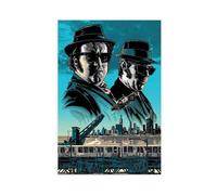 XIAGN Poster del film The Blues Brothers su tela, decorazione artistica da parete per soggiorno e camera da letto, 50 x 75 cm