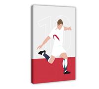 XIAGN Poster su tela con Jonny Wilkinson, decorazione per camera da letto, ufficio, camera da letto, regalo, 50 x 75 cm