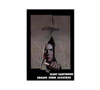 XIAGN Poster su tela del film Escape From Alcatraz, decorazione per camera da letto, ufficio, stanza, regalo, 60 x 90 cm