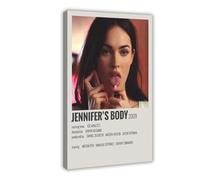 XIAGN Poster su tela del film Jennifer's Body, decorazione per camera da letto, ufficio, camera da letto, regalo, 50 x 75 cm