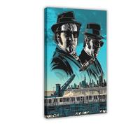 XIAGN Poster su tela del film The Blues Brothers, decorazione per camera da letto, ufficio, camera da letto, regalo, 20 x 30 cm