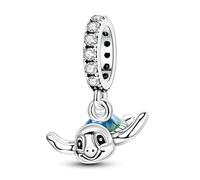 Xiakelai Fascino Tartaruga, Genuino 925 Sterling Silver Perline Fascino, Compatibile con per Braccialetto Pandora