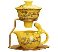 XIALON Set da tè automatico in ceramica per la casa Kung Fu teiera magnetica per tè pigro