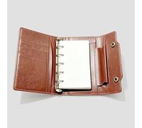 XIAMUY Pocket Notebook 1Pc 5.12 x 3.94 Inch, 100 Sheets Refillable Blank Paper, MIni Hardcover Notepad, Perfect For Travel, Journal, School, Office, Sketch